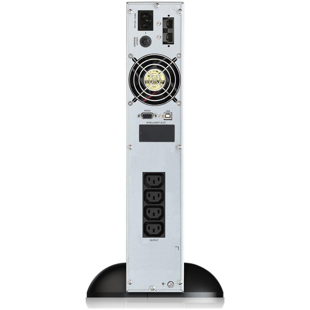 Gruppo di Continuità UPS On-Line VFI2000CRS LCD 2000VA / 1600W (Onda Sinusoidale) con Batterie Esterne (NON Incluse)  - Foto 4