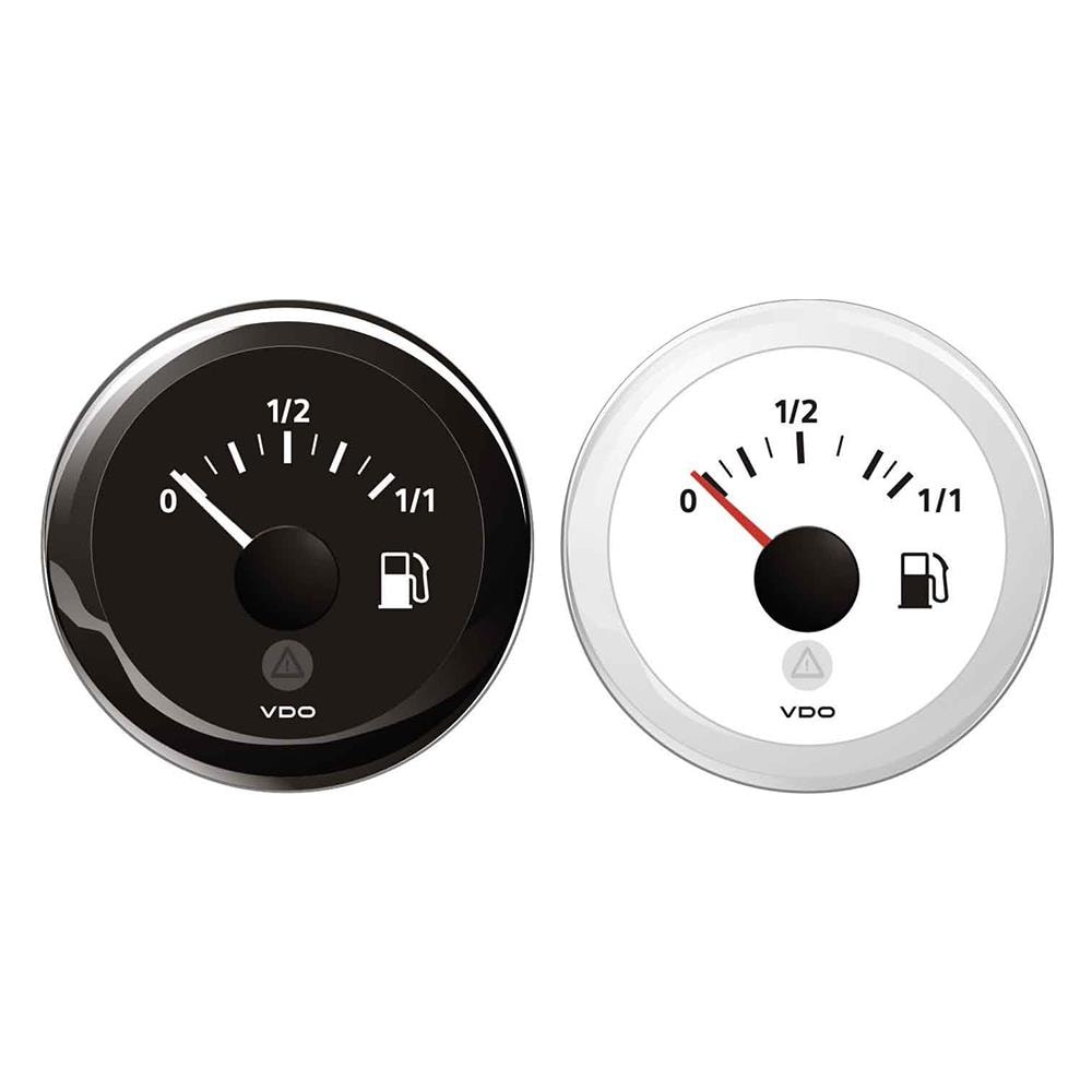 Indicatore Carburante 10/180 Ohm 52 Mm Indicat. Carburante Nero 12/24v - Foto 1