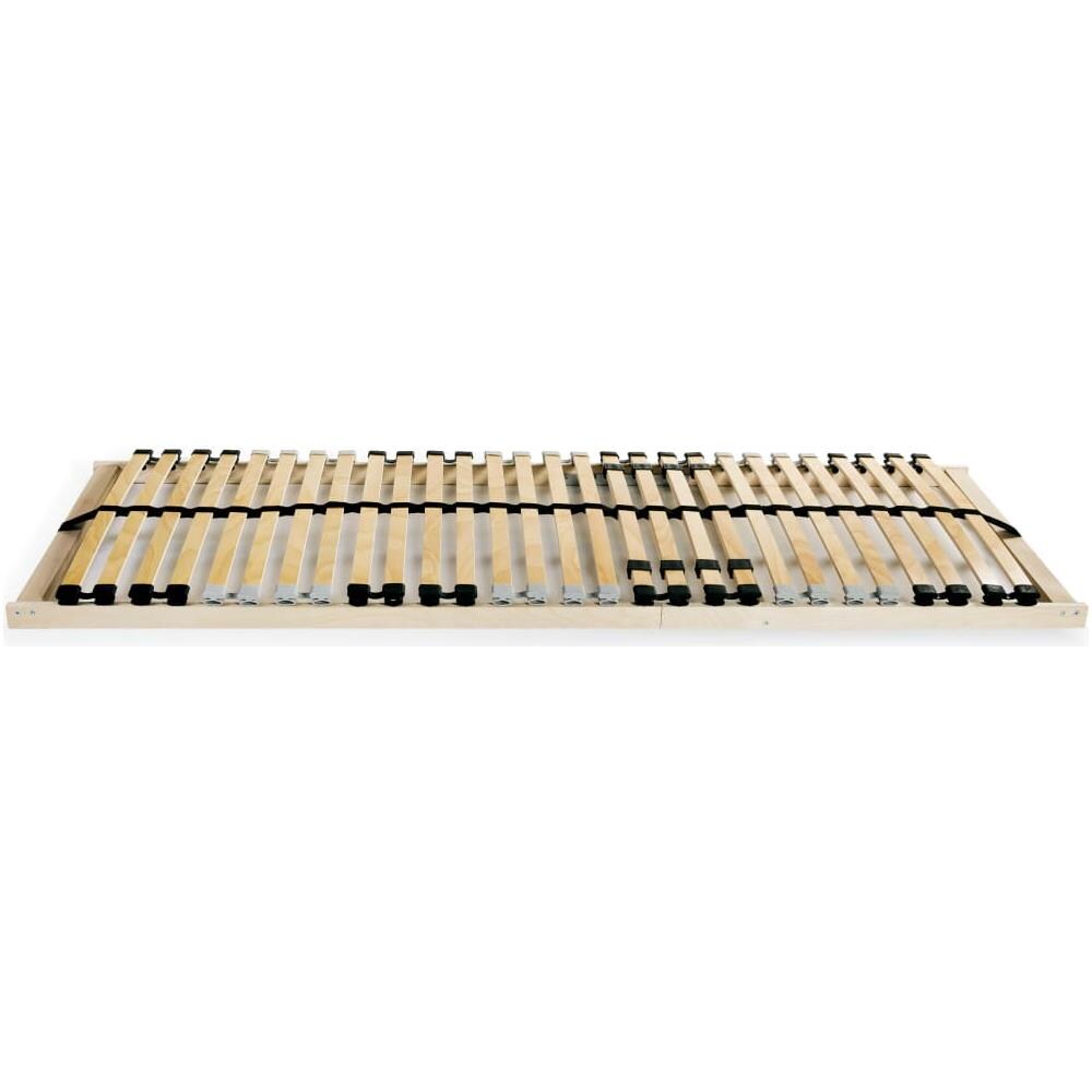 Reti a Doghe 2 pz 7 Zone con 28 Doghe in Legno 80x200 cm - Foto 2