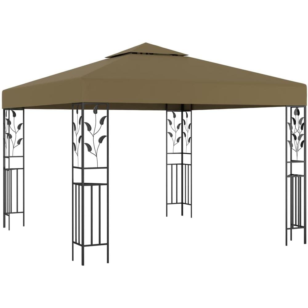 Gazebo 3x3 m Grigio Talpa 180 g / m² - Foto 1
