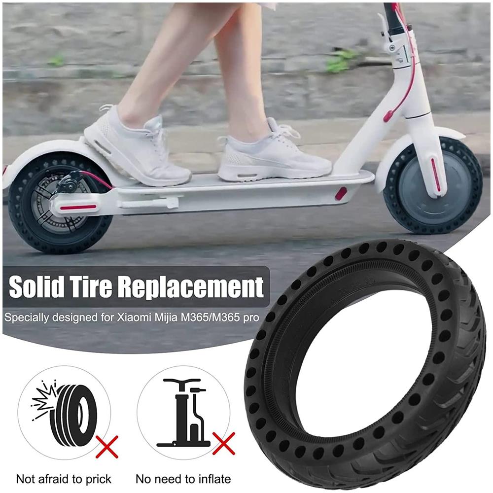 Pneumatici Antiforatura Per Monopattino Elettrico Xiaomi, Confezione Da 2 - Foto 2