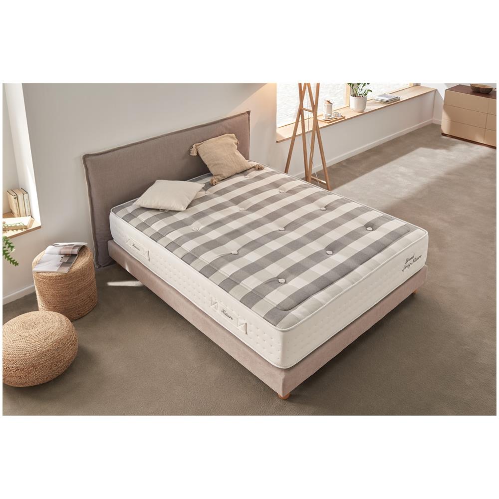 Materasso A Molle Insacchettate Grand Spring Nature - 180x190, 30cm - - Foto 8