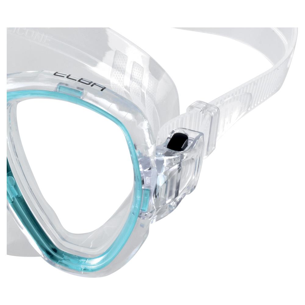 Maschera Elba Trasparente Trasparente / acquamarina - Foto 2