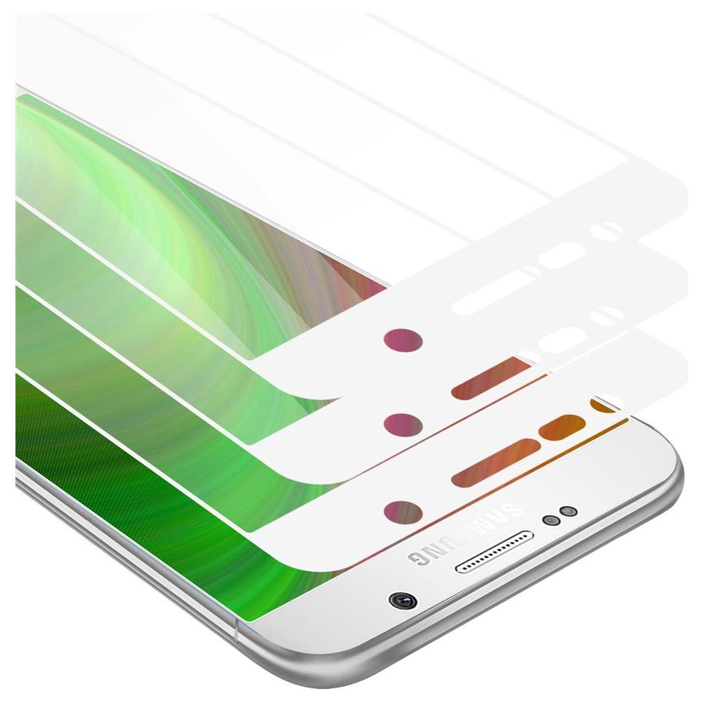 3x Pellicola Armatura A Schermo Intero Compatibile Con Samsung Galaxy Note 5 In Trasparente Con Bianco - 3x Vetro Temperato (tempered) Di Protezione Del Display In Durezza 9h Con 3d Touch - Foto 1