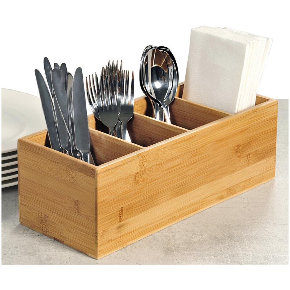 Contenitore In Fibra Di Bambù Per Posate, Kesper - Foto 2
