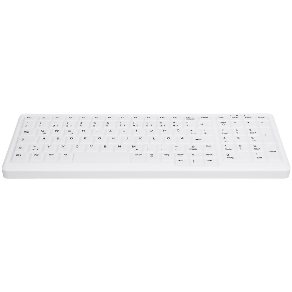 AK-C7000 tastiera USB QWERTY Inglese US Bianco - Foto 3
