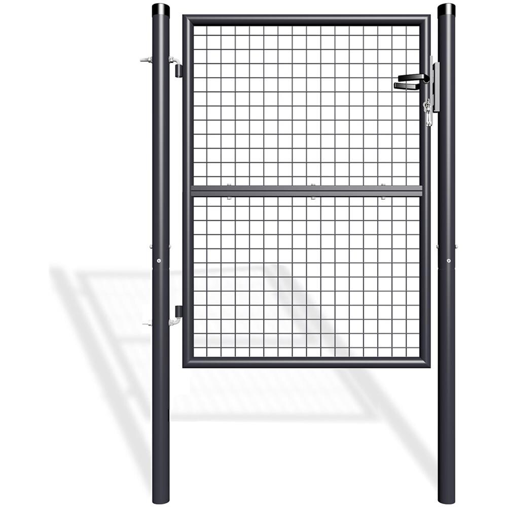 Cancello Per Recinzione In Rete Olga 100p130 Grigio - Foto 1