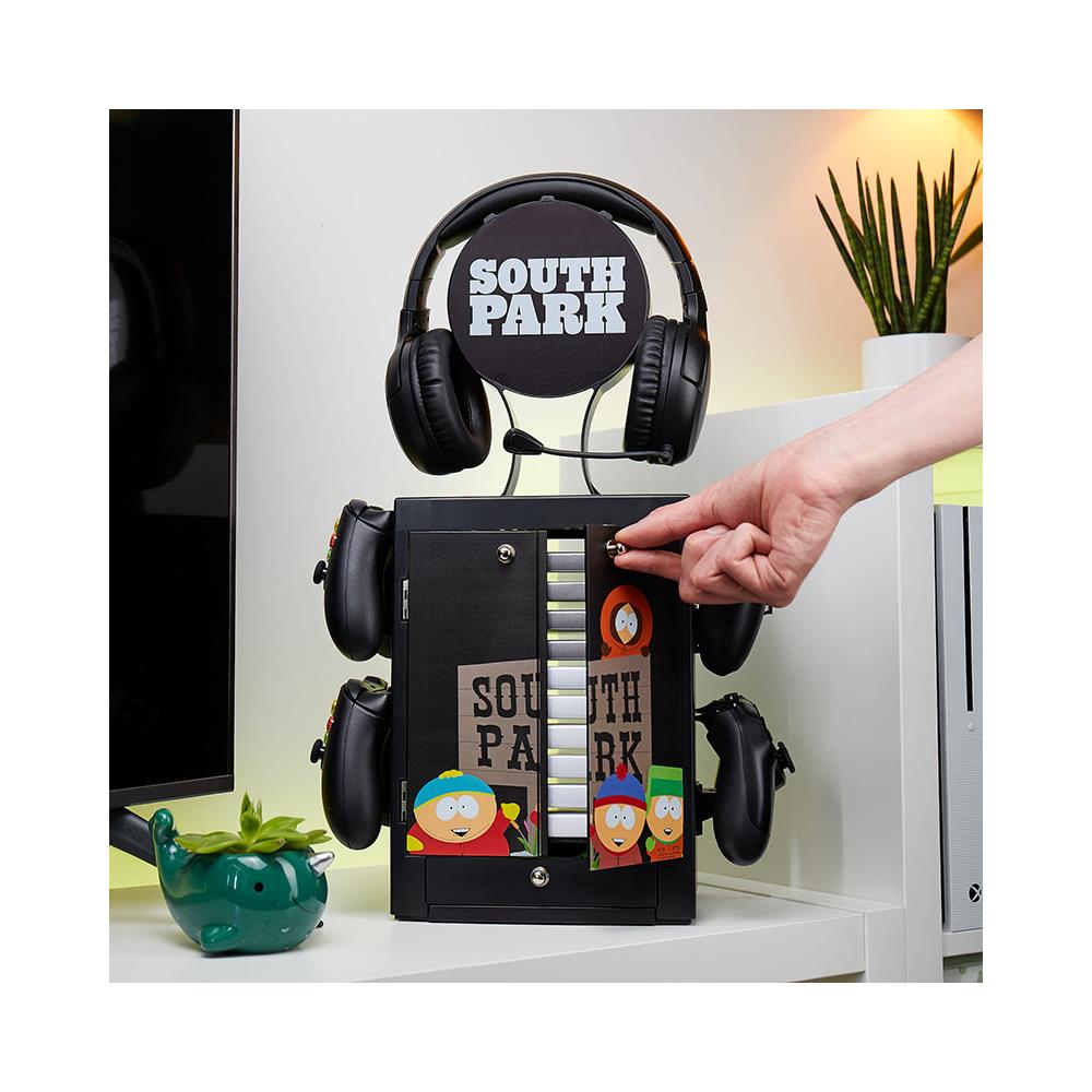Armadietto Da Gioco Ispirato A South Park Per 4 Controller - 10 Giochi - 1 Auricolare - Foto 2