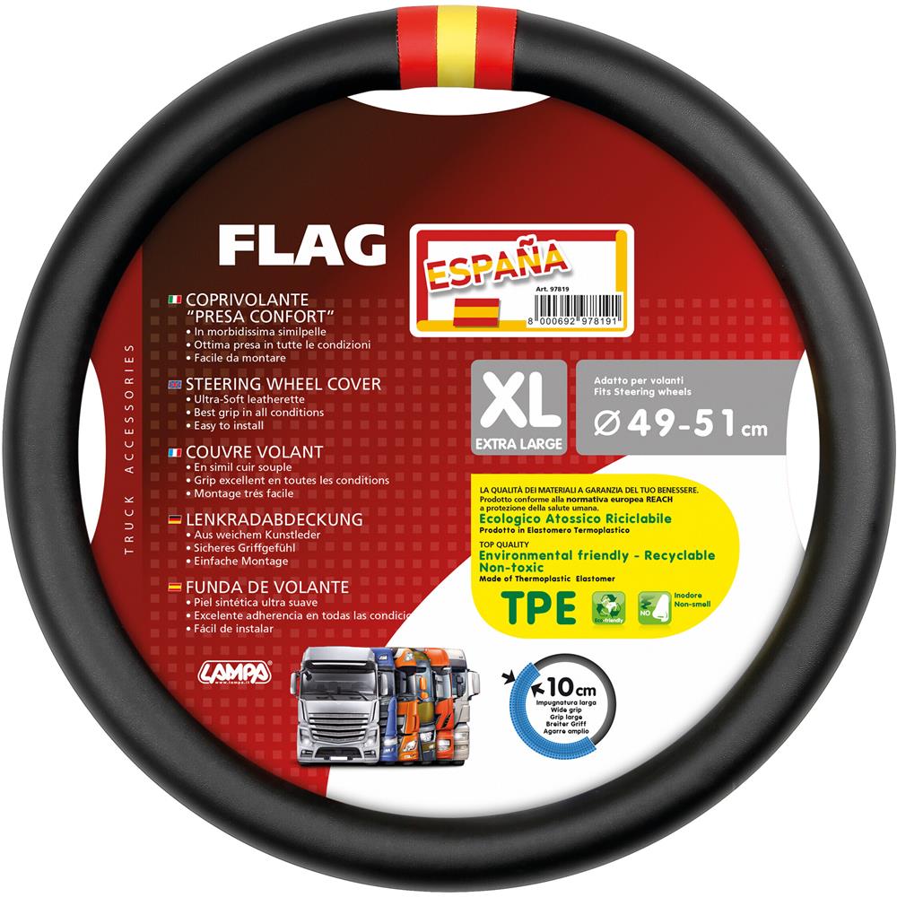 Flag Spagna, Coprivolante In Skeentex - Xl - ? 49/51 Cm - Foto 1