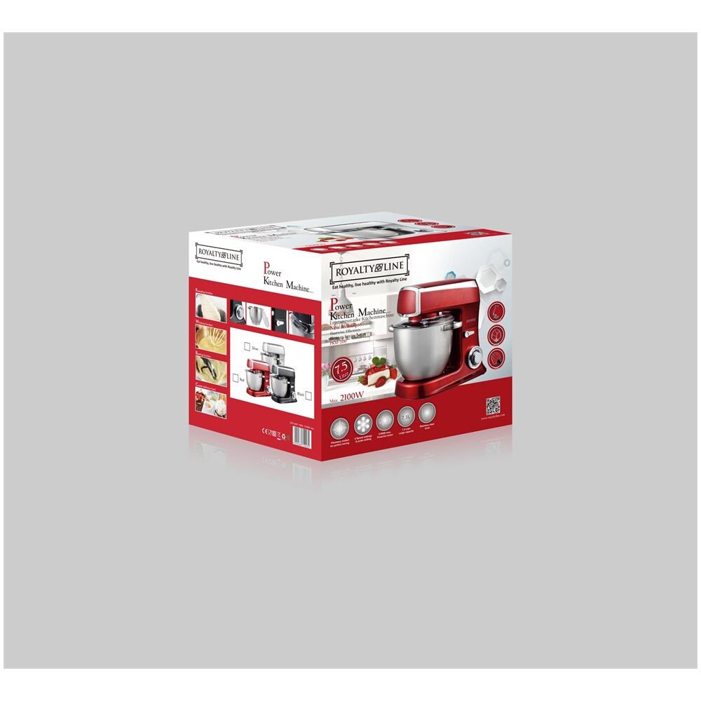 RL-PKM2100 Silver robot da cucina 2100 W 7,5 L Argento, Stainless steel - Foto 2