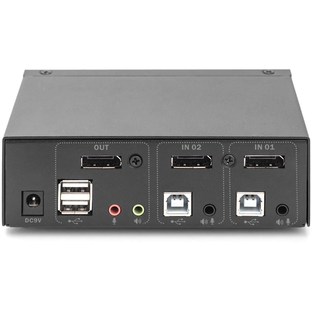 Switch KVM, 2x1 DP, DP Out, USB - Foto 3