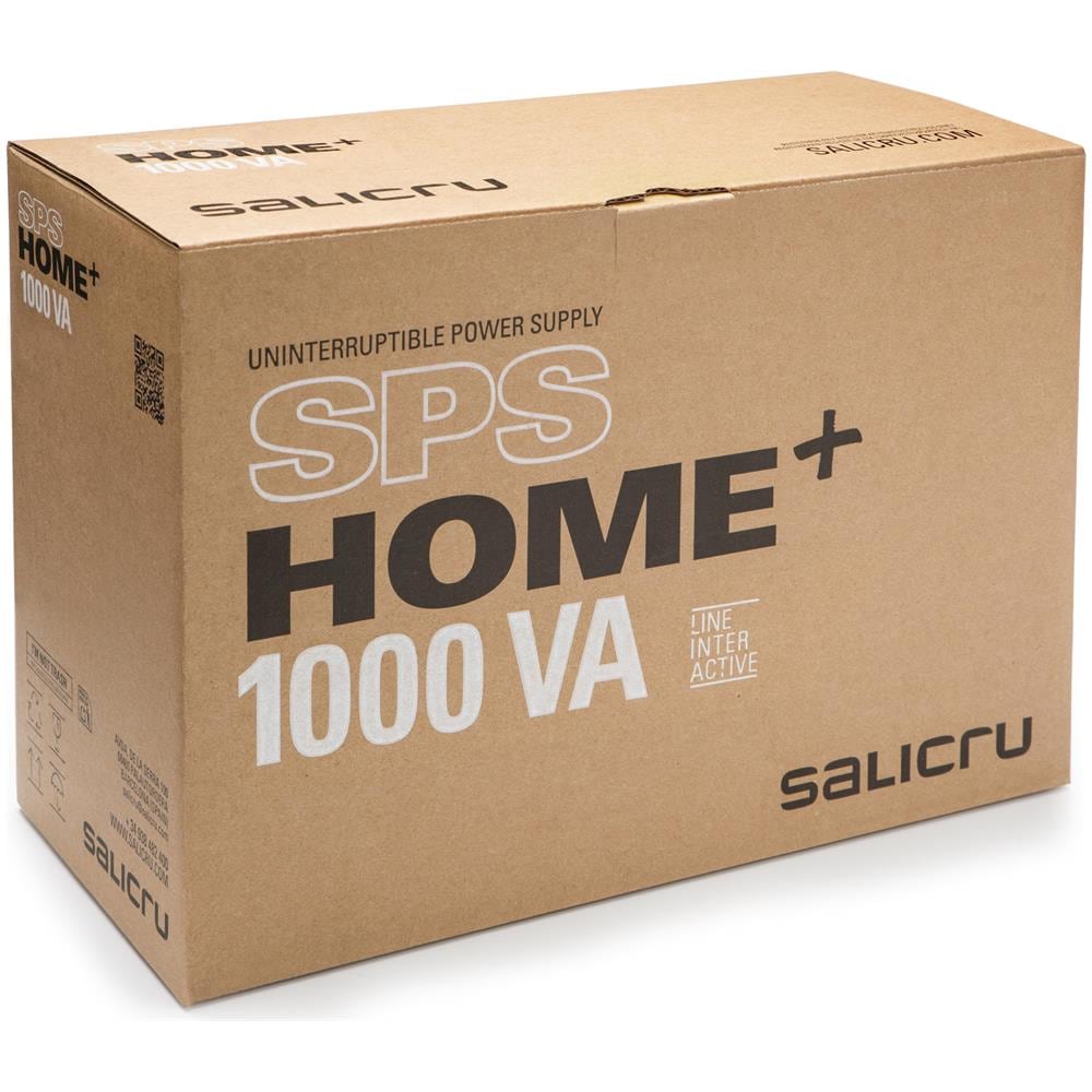 SPS 1000 HOME+ gruppo di continuità (UPS) A linea interattiva 0,65 kVA 360 W 8 presa (e) AC - Foto 5