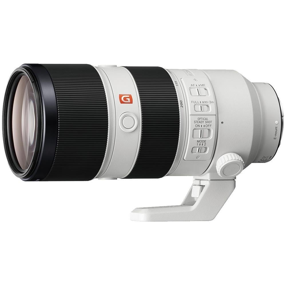 Teleobiettivo Zoom SEL70200GM 70-200 mm F / 2.8 Attacco Sony E-mount Nero / Bianco - Foto 3