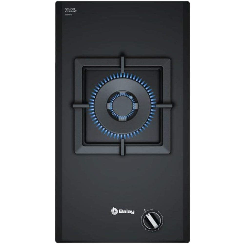 Piano Cottura 3ETG631HB a Gas 1 Fuocho Gas Colore Nero - Foto 1