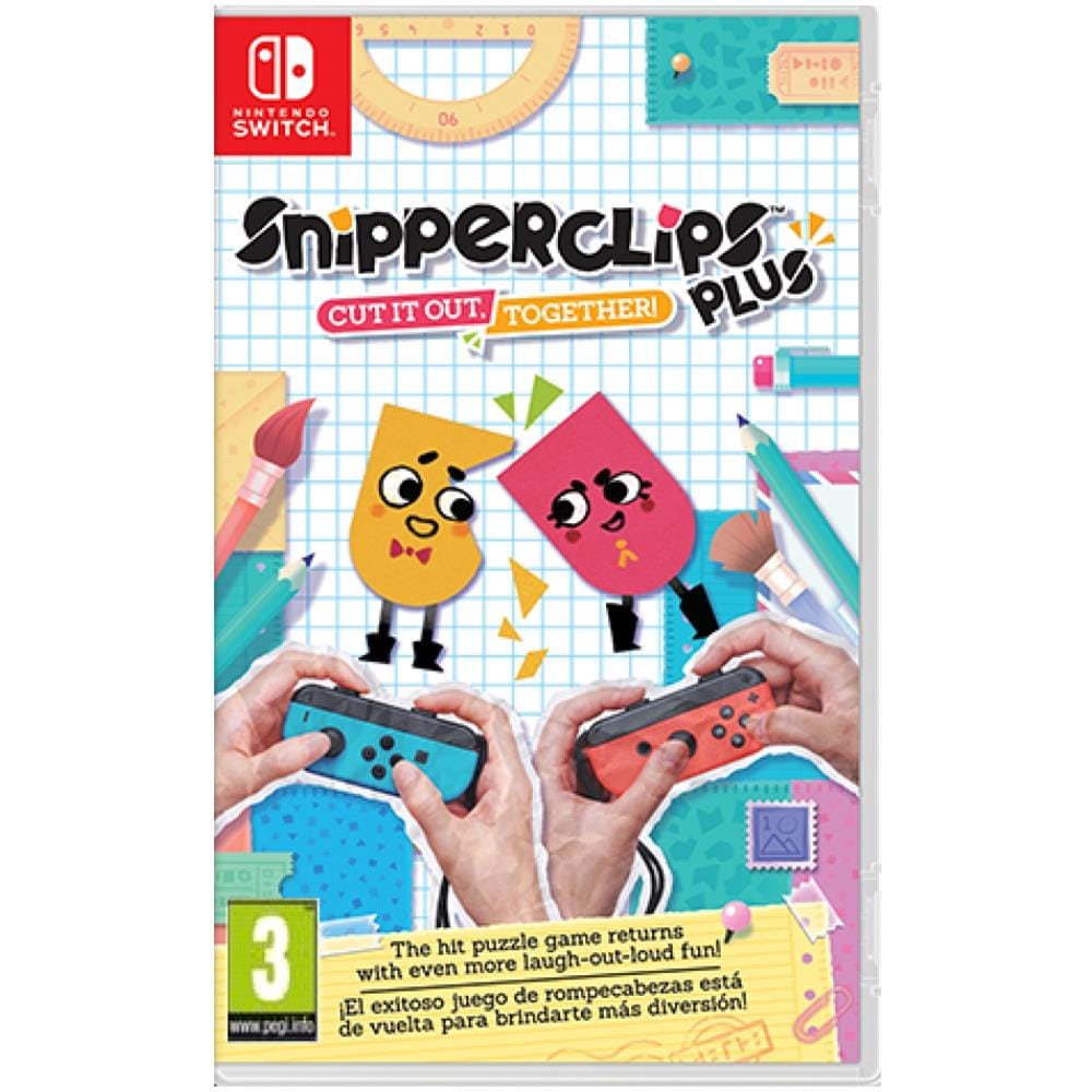 Snipper Clips Plus Cut It Out Together! Nintendo Switch Game - Foto 1