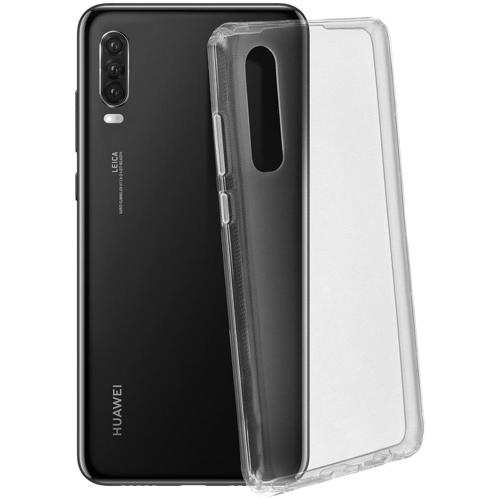 Cover Huawei P30 Protezione Silicone Morbido Antishock Trasparente - Foto 2