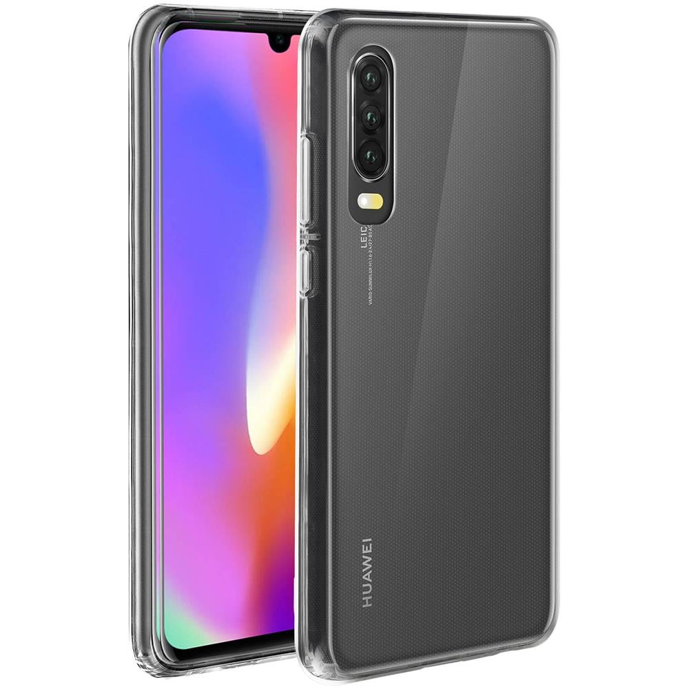 Cover Huawei P30 Protezione Silicone Morbido Antishock Trasparente - Foto 1