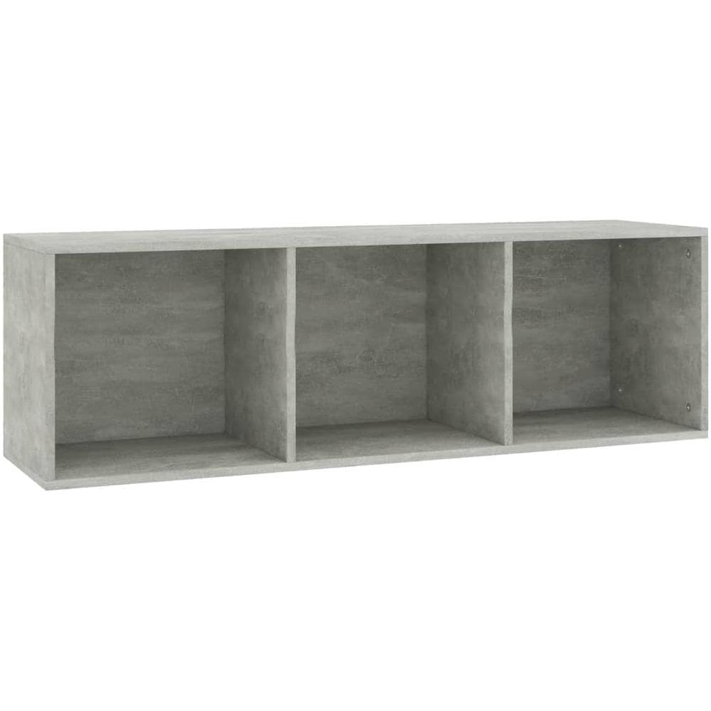 Libreria /Mobile TV Grigio Cemento 36x30x114cm Legno Multistrato - Foto 9