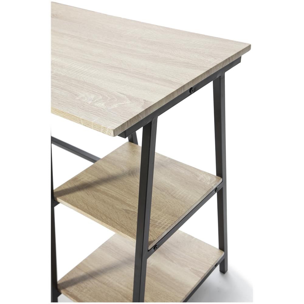 Lisboa Ufficio, Pc Da Tavolo, Di Stile Industriale, 105x 47 X 75 Centimetri - Foto 2