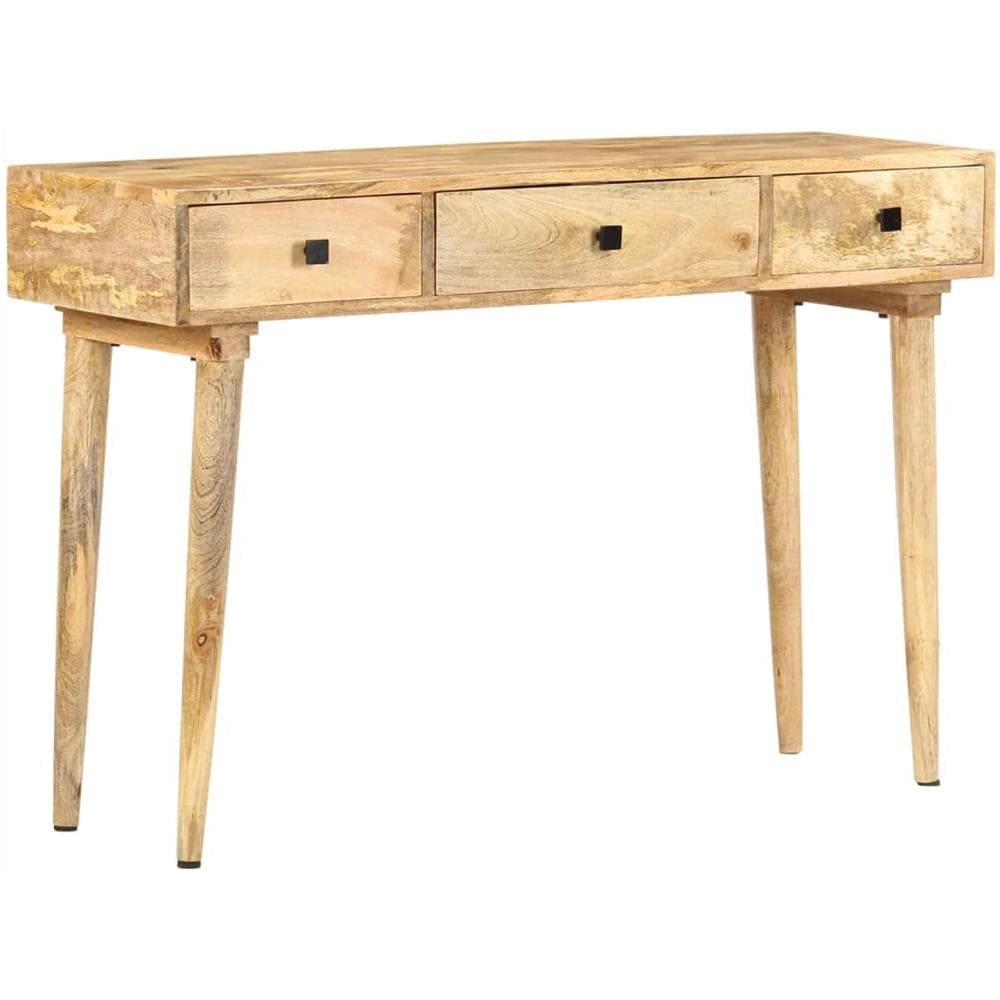 Tavolo Consolle 115x35x76 Cm In Legno Massello Di Mango - Foto 1