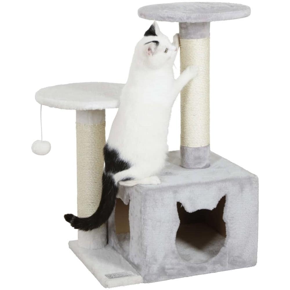 Albero Tiragraffi Saphir Light 80cm Bianco Grigio - Foto 2