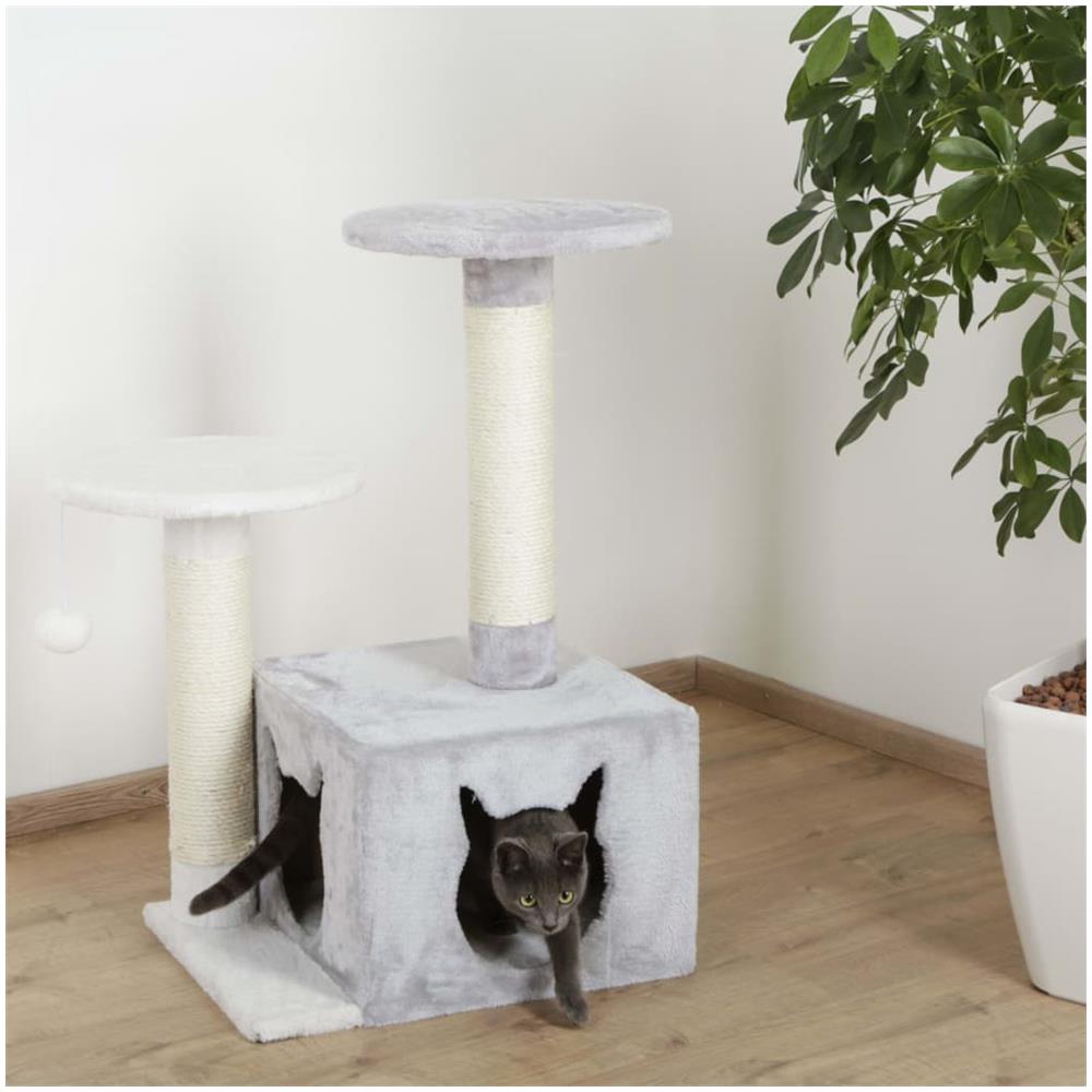 Albero Tiragraffi Saphir Light 80cm Bianco Grigio - Foto 5