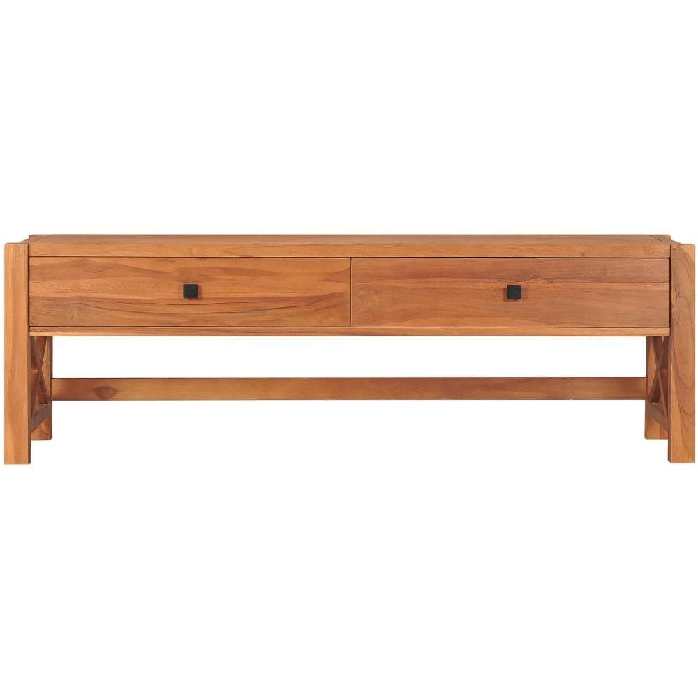 Mobile TV 140x40x45 cm in Legno di Teak - Foto 2