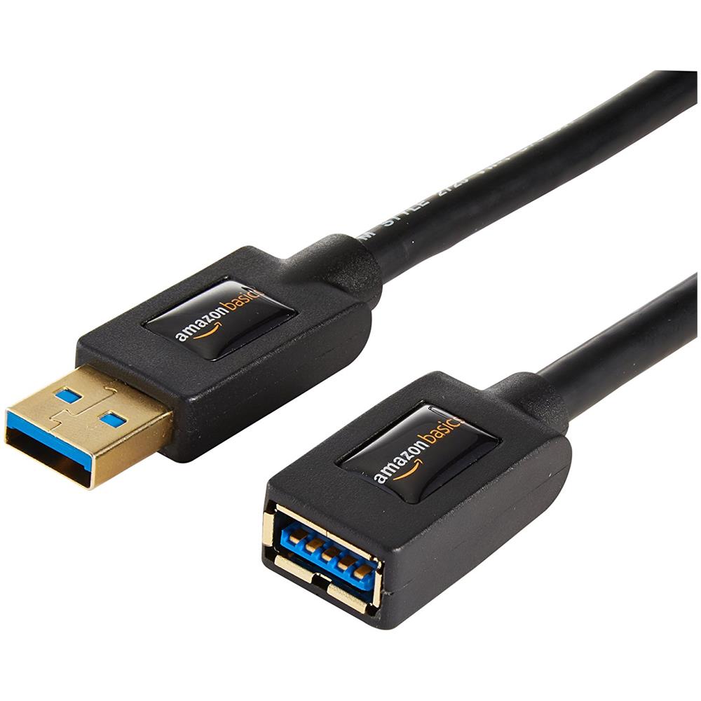HL-007250 1.8m USB A USB A Male connector Female connector Nero cavo USB - Foto 1