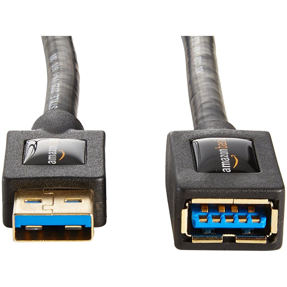 HL-007250 1.8m USB A USB A Male connector Female connector Nero cavo USB - Foto 2