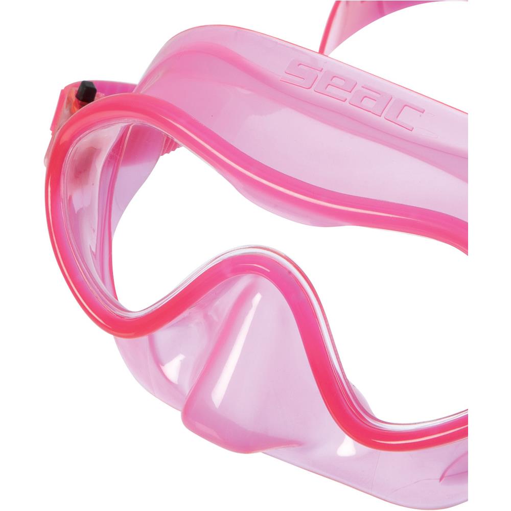 Maschera Baia Junior Trasparente Rosa - Foto 3