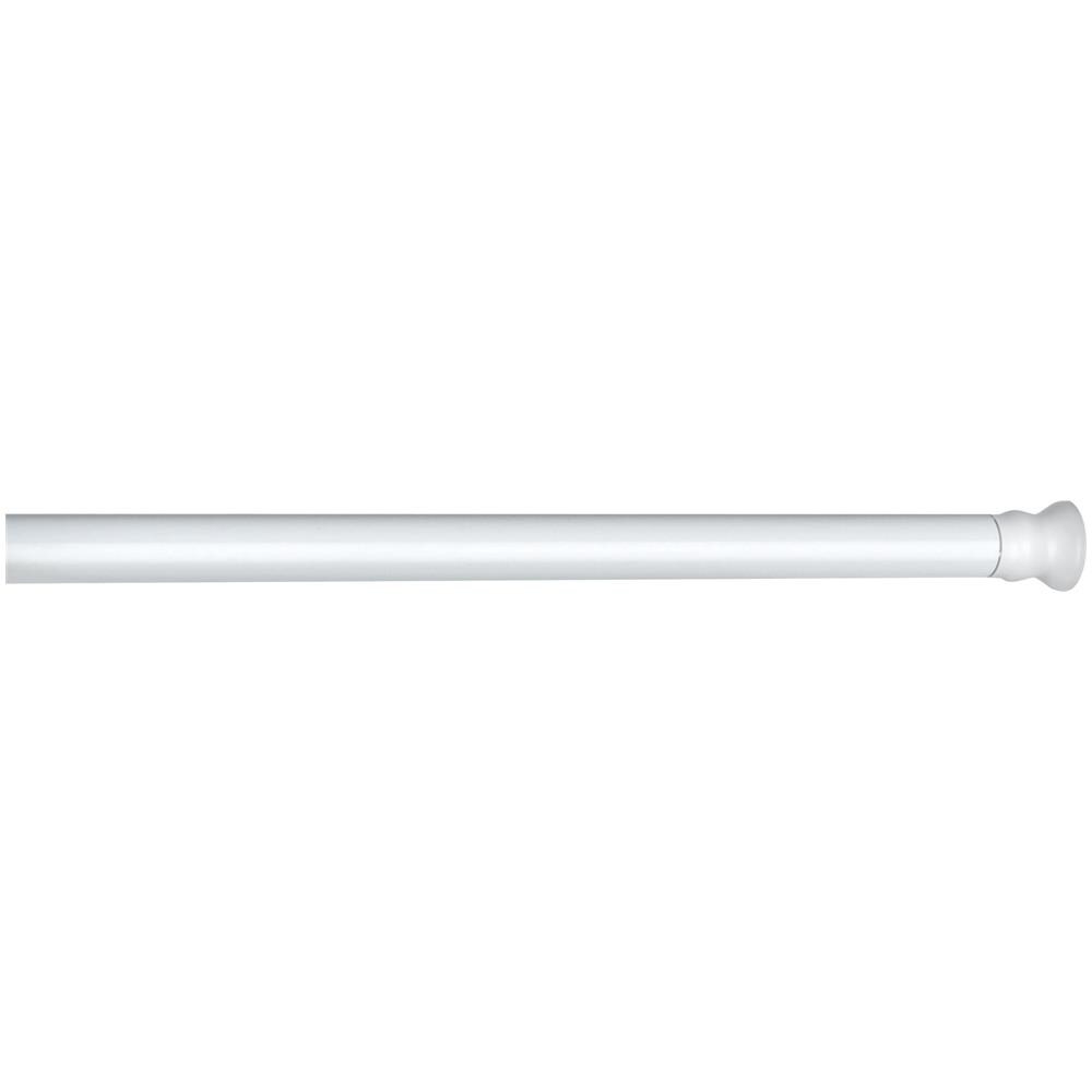 Asta Doccia Telescopica, Colore Bianco, - Foto 1