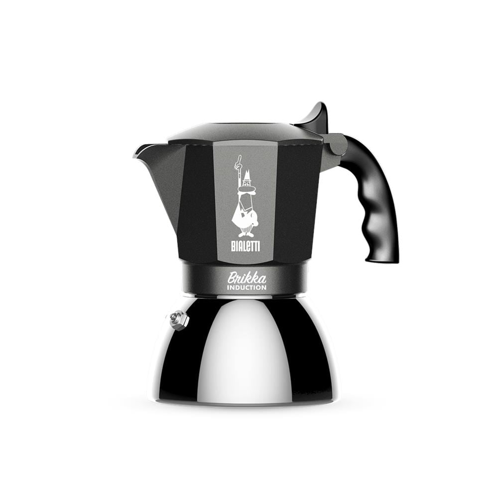 Brikka Induction Moka Nero, Acciaio inossidabile - Foto 1