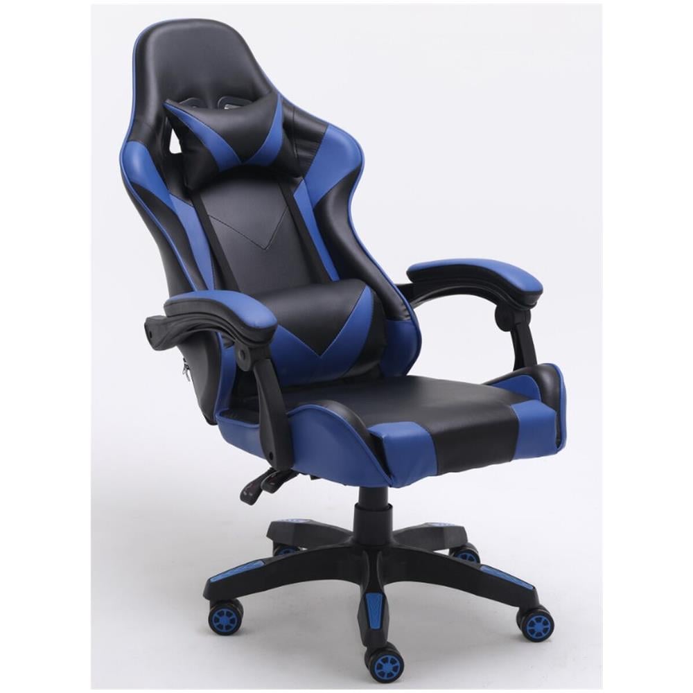 Fotel Remus Niebieski Sedia Gaming Fotel Remus Niebieski Azzurro Nero Nero /blu - Foto 4