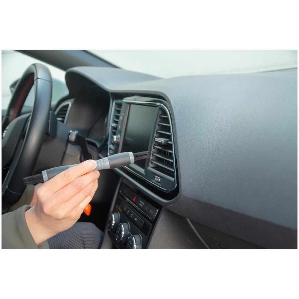 Kit 3 Spazzole Per Pulizia Interni Auto - Foto 3