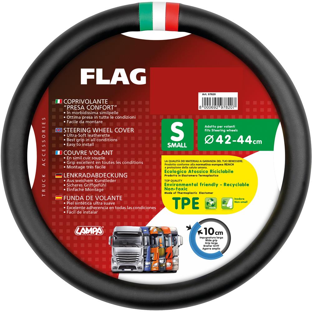 Flag Italia, Coprivolante In Skeentex - S - ? 42/44 Cm - Foto 1