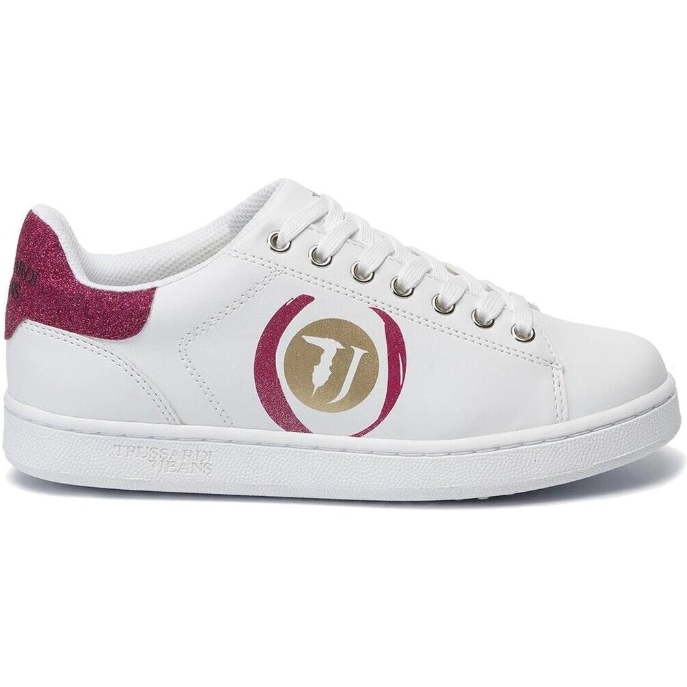 TRUSSARDI JEANS Sneakers Donna Con Logo Glitter N. 39