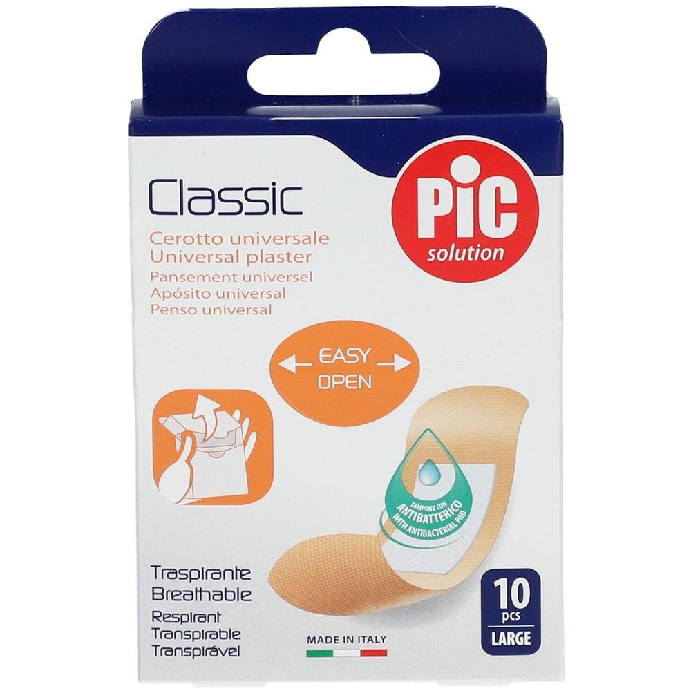 Cerotto Pic Classic 25X72 mm 10 Antibatterico 10 Pezzi - Foto 2