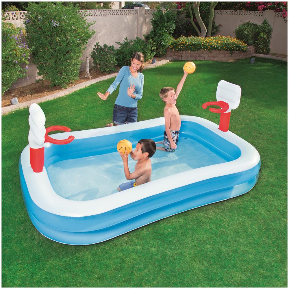 Piscina Family Basketball 254x162x102 cm - Foto 7