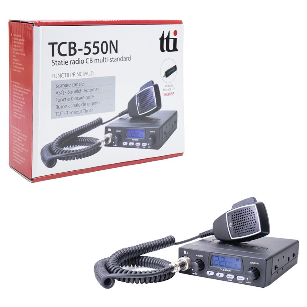 TTI TCB-550N compatto multi-standard RICETRASMETTITORE MOBILE CB 