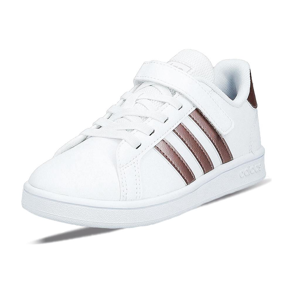 Gran Courtscarpe Da Tennisbianco (cloud Bianco / Rame Met. / light Granito) 28 Us - Foto 11