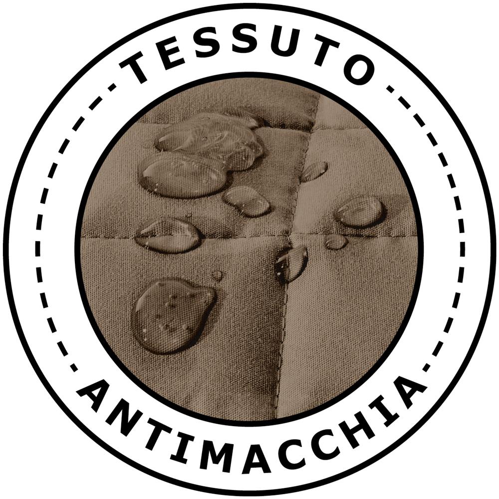 Copridivano Con Penisola Destra / sinistra Trapuntato Tinta Unita Antimacchia Reversibile 4 Posti Corda - Foto 2
