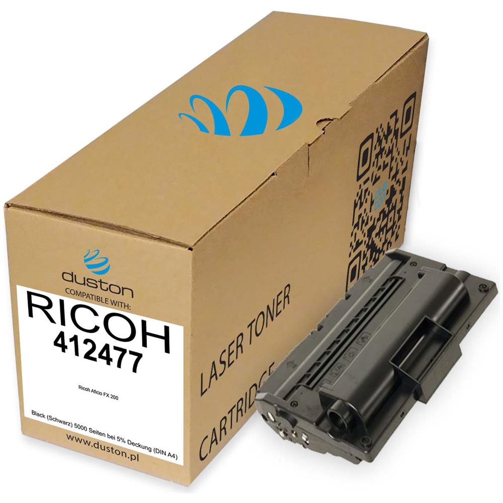 TONER COMPATIBILE - 412477 Negro Compatible Con Ricoh Aficio Fx200 - Foto 2