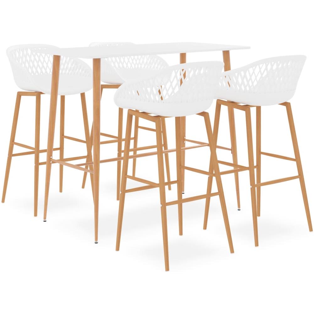 Set da Bar 5 pz Bianco - Foto 1