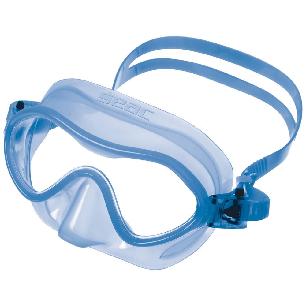 Maschera Baia Junior Trasparente Blu - Foto 1