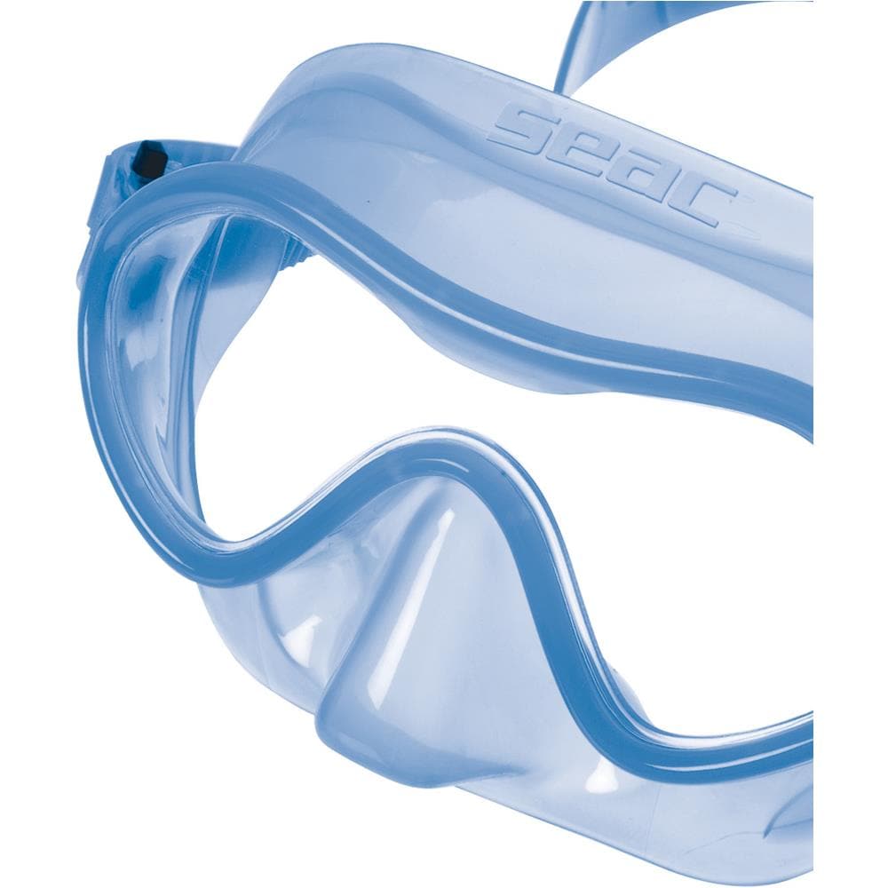 Maschera Baia Junior Trasparente Blu - Foto 3