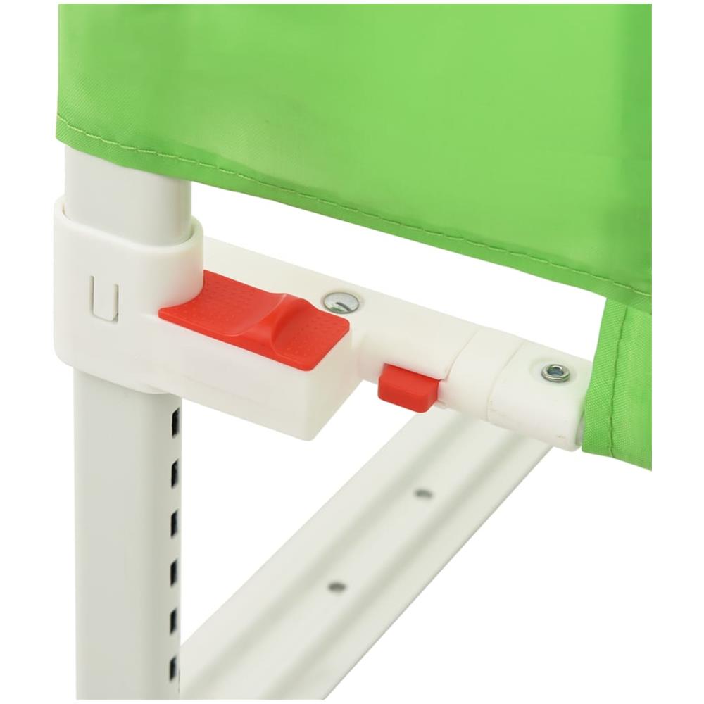 Sponda Letto di Sicurezza per Bambini Verde 90x25 cm in Tessuto - Foto 2