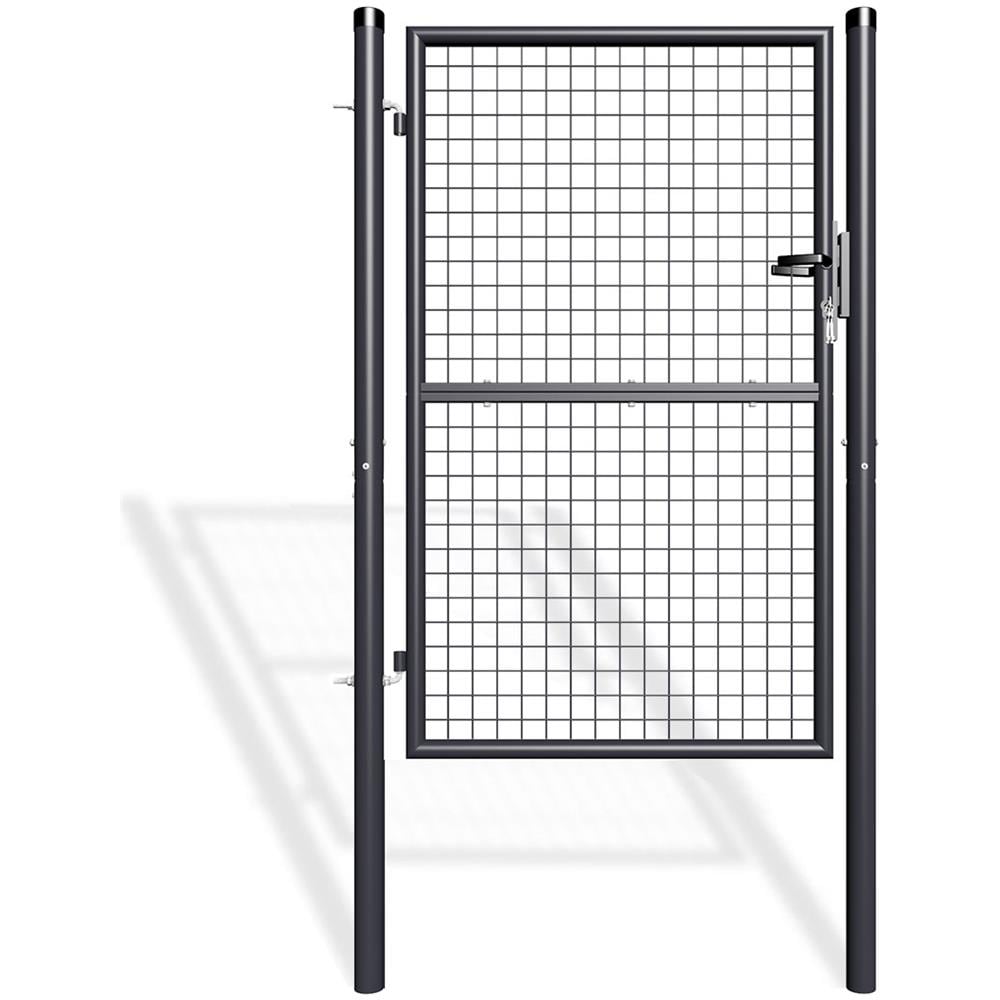 Cancello Per Recinzione In Rete Olga 100p150 Grigio - Foto 1