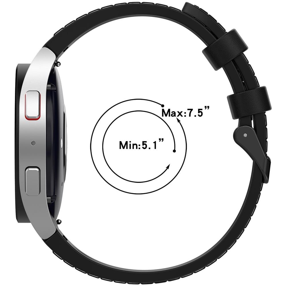 Cinturino Per Orologio Da Polso In Silicone Tinta Unita Per Samsung Galaxy Watch Brown S - Foto 6