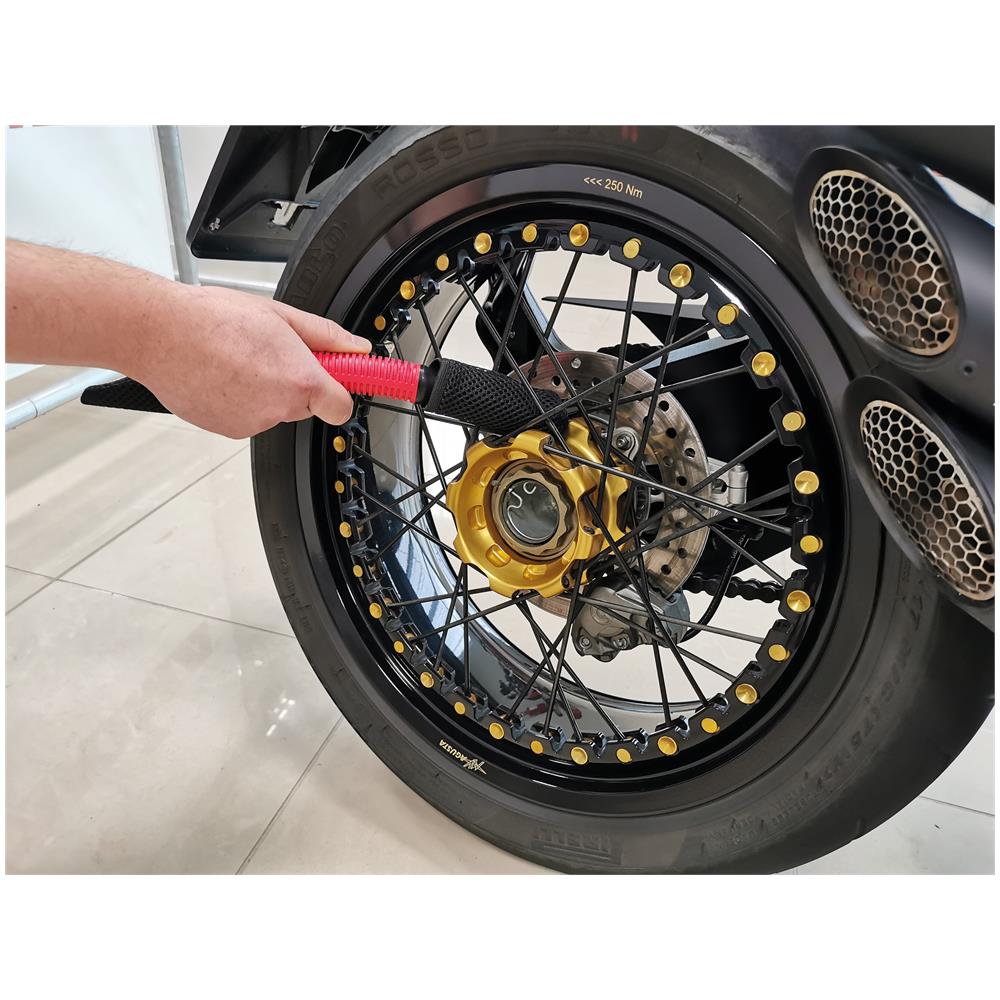 Spazzola In Microfibra A 2 Funzioni Per Pulizia Cerchi - Foto 2