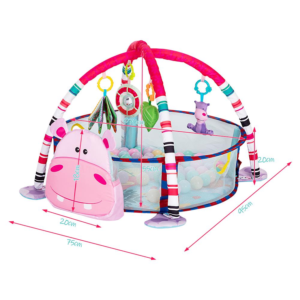 Palestrina Box Tappeto Neonato Bambino Maialino Con Recinto Palline Idea Regalo - Foto 2